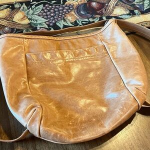 Rough and Tumble Medium light saddle Hartley Convertible purse